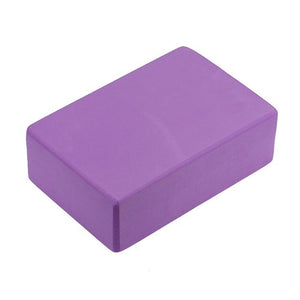 1pc EVA Yoga Block Pilates Pillow Brick Foam Home Stretch Exercise Fitness Gym #XTJ